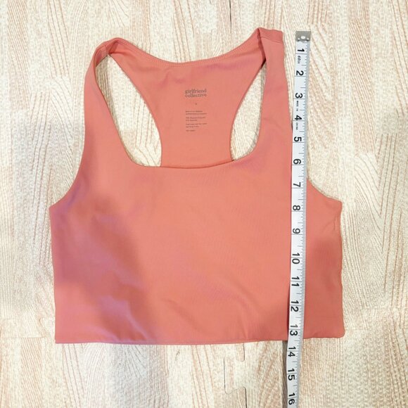 Girlfriend Collective Paloma Racerback Sports Bra Size Small - Picture 5 of 5
